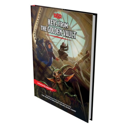 Dungeons & Dragons RPG Libro de Aventura Keys from the Golden Vault Inglés - Embalaje dañado