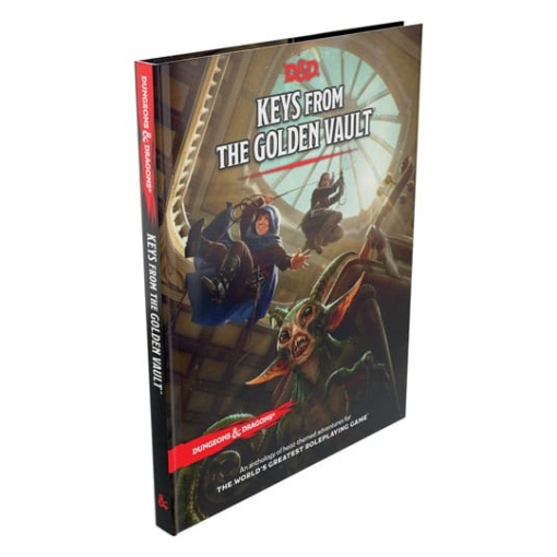 Dungeons & Dragons RPG Libro de Aventura Keys from the Golden Vault Inglés - Embalaje dañado