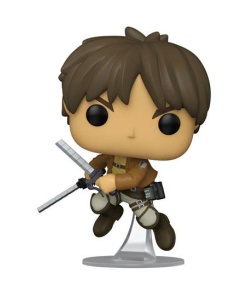 Attack on Titan Figura POP! Animation Vinyl Eren Yeager 9 cm - Embalaje dañado