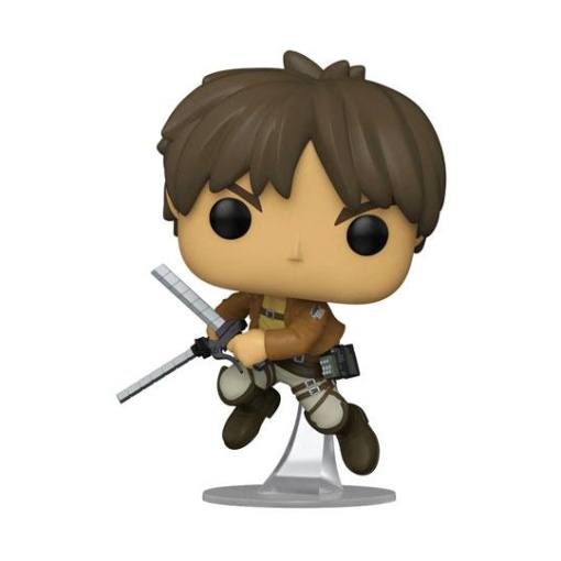 Attack on Titan Figura POP! Animation Vinyl Eren Yeager 9 cm - Embalaje dañado