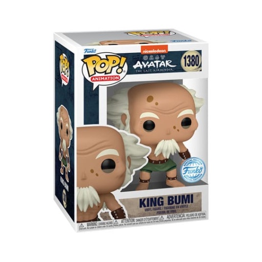 Avatar: la leyenda de Aang Figura POP! Animation Vinyl King Bumi 9 cm