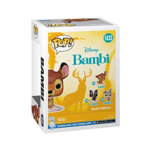 Bambi 80th Anniversary POP! Disney Vinyl Figura Bambi 9 cm