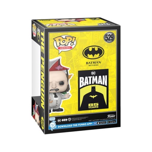 Batman 85th Anniversary Figura POP! Movies Vinyl The Penguin 9 cm