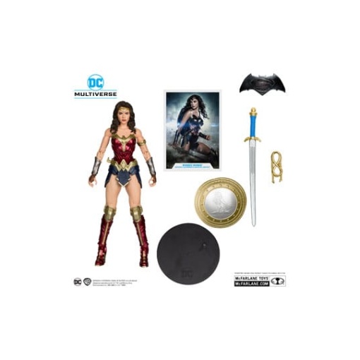 Batman v Superman: El amanecer de la justicia DC Multiverse Figura Wonder Woman 18 cm