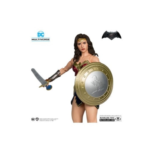 Batman v Superman: El amanecer de la justicia DC Multiverse Figura Wonder Woman 18 cm