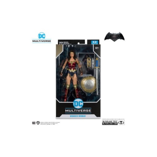 Batman v Superman: El amanecer de la justicia DC Multiverse Figura Wonder Woman 18 cm