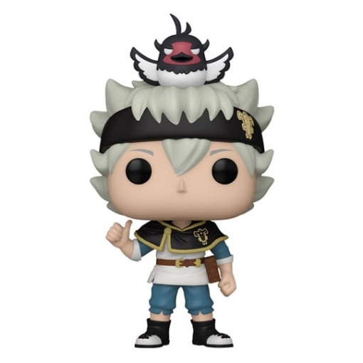 Black Clover Figura POP! Animation Vinyl Asta w/Nero 9 cm - Embalaje dañado