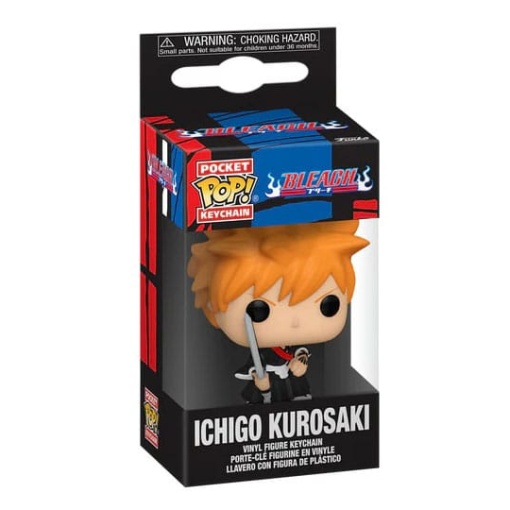 Bleach Llaveros Pocket POP! Vinyl Ichigo (FB Shikai) 4 cm Expositor (12)