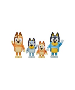 Bluey 4 pack Figuras