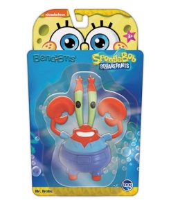 Bob Esponja Figura Bend-Ems Eugenio H. Cangrejo 15 cm