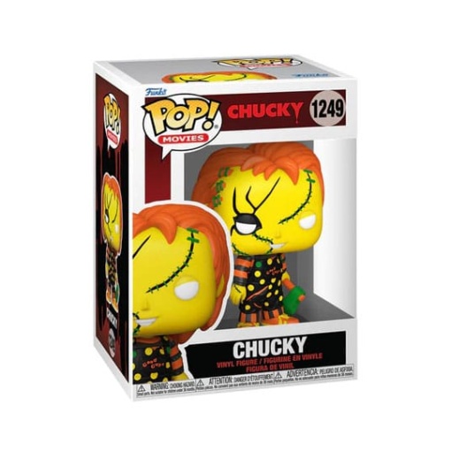 Chucky el muñeco diabólico Figura POP! Movies Vinyl Vintage Halloween Chucky 9 cm - Embalaje dañado