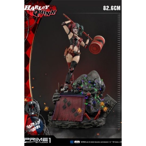 DC Comics Estatua Harley Quinn 91 cm - Embalaje dañado