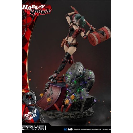 DC Comics Estatua Harley Quinn 91 cm - Embalaje dañado