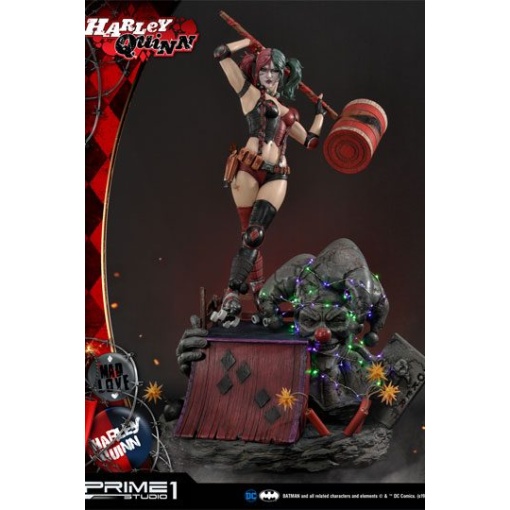 DC Comics Estatua Harley Quinn 91 cm - Embalaje dañado