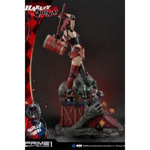 DC Comics Estatua Harley Quinn 91 cm - Embalaje dañado