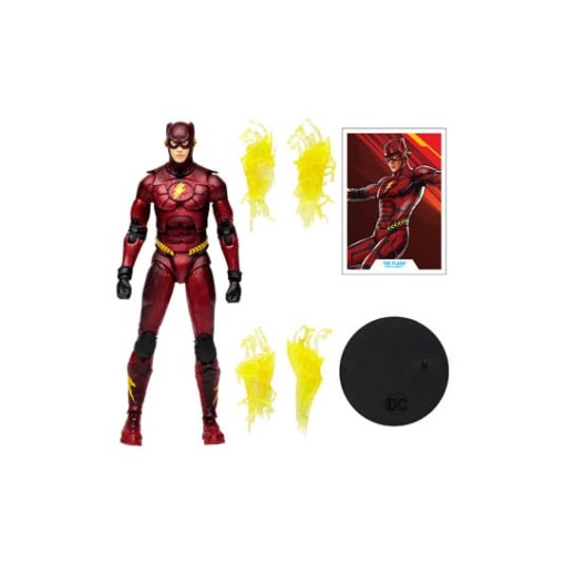 DC The Flash Movie Figura  he Flash (Batman Costume) 18 cm