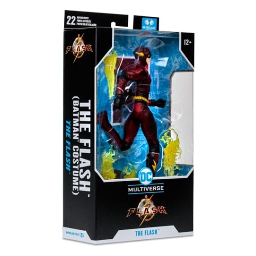 DC The Flash Movie Figura  he Flash (Batman Costume) 18 cm