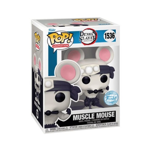 Demon Slayer: Kimetsu no Yaiba Figura POP! Animation Vinyl Muscle Mouse Exclusive 9 cm