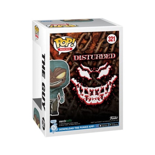 Disturbed POP! Rocks Vinyl Figura The Guy 9 cm