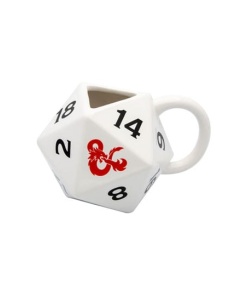 Dungeons & Dragons 3D Taza Dice