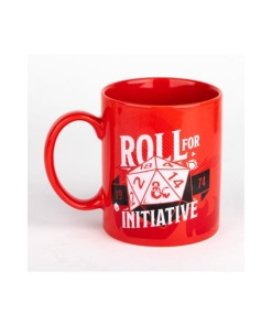 Dungeons & Dragons Taza Roll for Initiative 320 ml