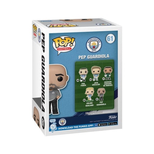 EFL POP! Football Vinyl Figura ManCity - Pep Guardiola 9 cm