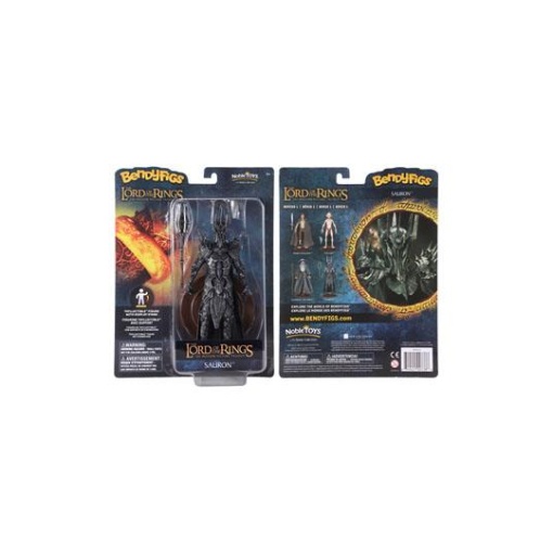 El Señor de los Anillos Figura Maleable Bendyfigs Sauron 19 cm