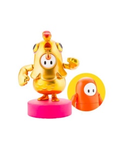 Fall Guys: Ultimate Knockout Figura 1/20 Legendary Edition Orangeade / Golden Chicken Costume 8 cm