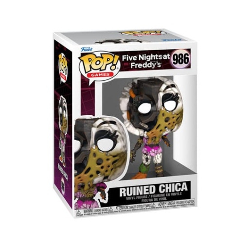 Five Nights at Freddy's: Security Breach - Ruin Figura POP! Games Vinyl Chica 9 cm