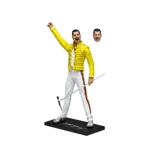 Freddie Mercury Figura Freddie Mercury (Yellow Jacket) 18 cm