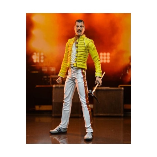 Freddie Mercury Figura Freddie Mercury (Yellow Jacket) 18 cm