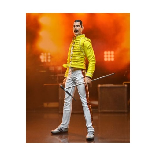 Freddie Mercury Figura Freddie Mercury (Yellow Jacket) 18 cm