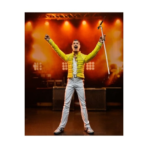 Freddie Mercury Figura Freddie Mercury (Yellow Jacket) 18 cm