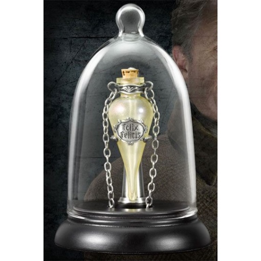 Harry Potter Colgante con Collar y Expositor Felix Felicis