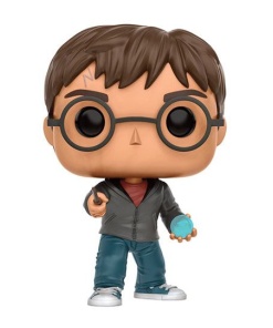 Harry Potter POP! Movies Vinyl Figura Harry With Prophecy 9 cm