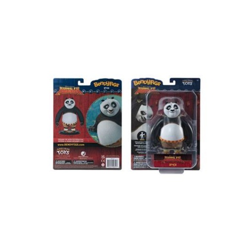 Kung Fu Panda Figura Maleable Bendyfigs Po Ping 15 cm