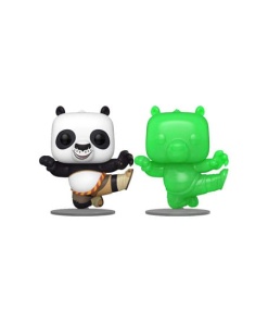 Kung Fu Panda POP! Movies Vinyl Figuren Po w/CH(FL) 9 cm Surtido (6)