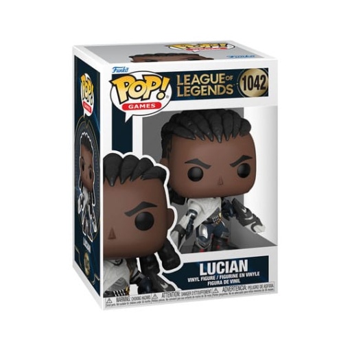 League of Legends POP! Games Vinyl Figura Lucian 9 cm