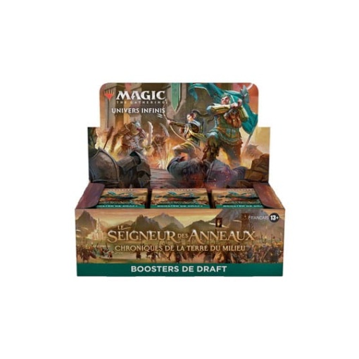 Magic the Gathering Le Seigneur des Anneaux : chroniques de la Terre du Milieu Caja de Sobres de Draft (36) francés