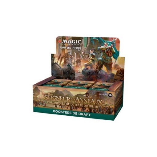 Magic the Gathering Le Seigneur des Anneaux : chroniques de la Terre du Milieu Caja de Sobres de Draft (36) francés