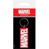 Marvel Comics Llavero caucho Logo 6 cm