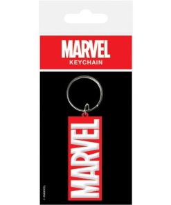 Marvel Comics Llavero caucho Logo 6 cm