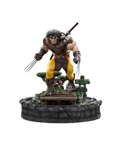 Marvel Estatua Art Scale Deluxe 1/10 Wolverine Unleashed 20 cm