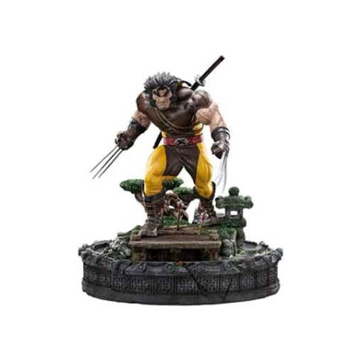 Marvel Estatua Art Scale Deluxe 1/10 Wolverine Unleashed 20 cm