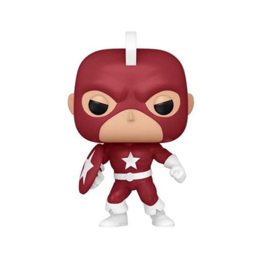 Marvel: Year of the Spider Figura POP! Vinyl Red Guardian 9 cm  - Embalaje dañado