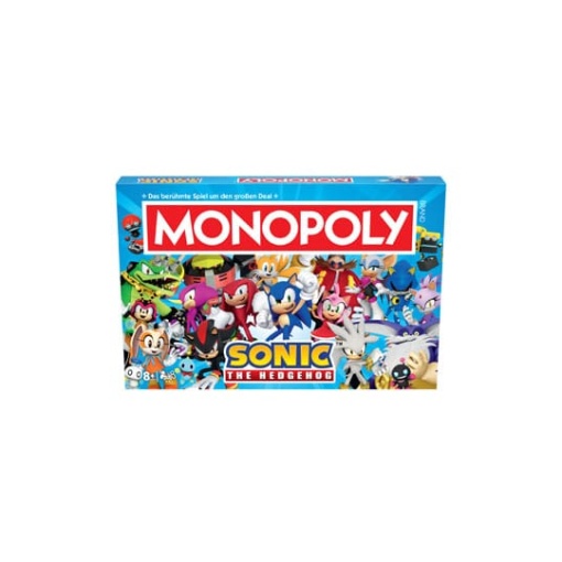 Monopoly Juego de Mesa Sonic the Hedgehog *Edición aléman*