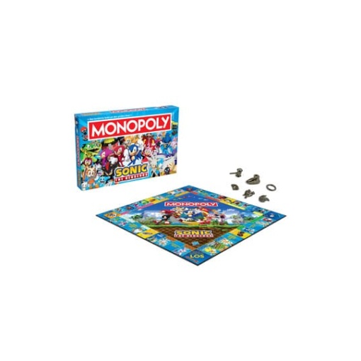 Monopoly Juego de Mesa Sonic the Hedgehog *Edición aléman*