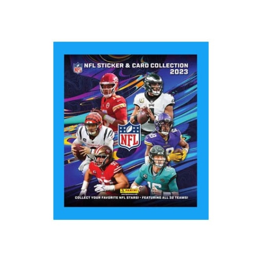 NFL Sticker & Card Collection 2023 Caja (50) - Embalaje dañado