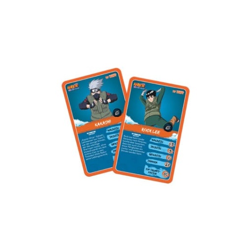 Naruto ShippudenCollectible Juego de cartas Top Trumps Quiz Anime Collectible *Edición Alemán*