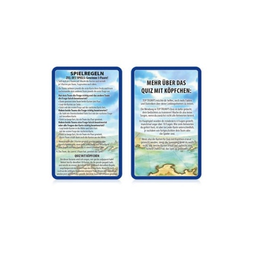 One Piece Juego de cartas Top Trumps Quiz *Edición Alemán*